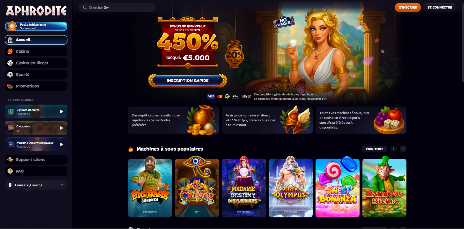 Aphrodite background