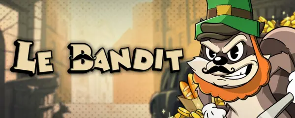 Le Bandit - Slot Hacksaw avec RTP 96.22% et gain max 10 000x